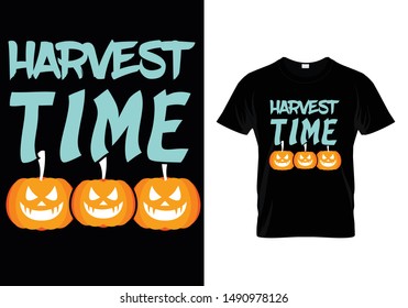 Harvest Time - Halloween T shirt