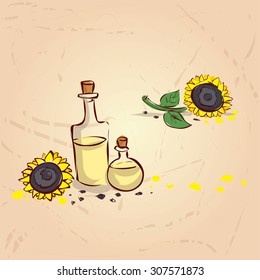 Harvest time. Hand drawn vector illustration.