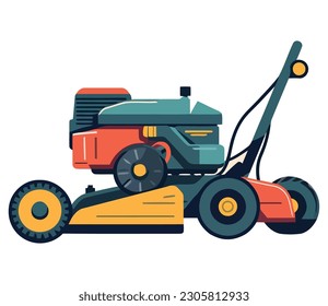 harvester machinery design over white