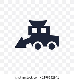 Harvester transparent icon. Harvester symbol design from Agriculture, Farming and Gardening collection. Simple element vector illustration on transparent background.