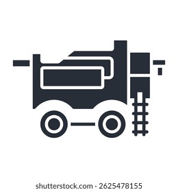 harvesting icons isolated on White Background. Flat style design