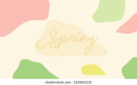 It has a cute pastel-toned pattern that goes well with a fresh spring day