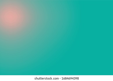 Has a green background and has light on top