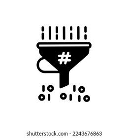 Hash Function icon in vector. Logotype