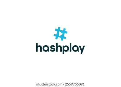 Hash play logo for media player and recommend play services