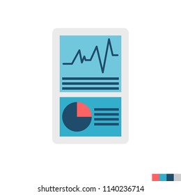 Hash Rate Related Flat Vector Icon Stock Vector (Royalty Free ...