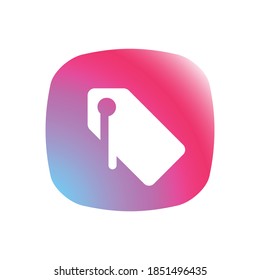 Hashtag - App Icon Button