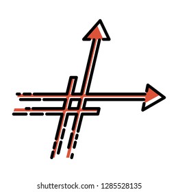 hashtag form isolated icon