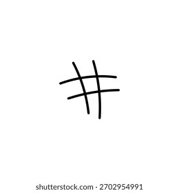 Diseño de Vector plano de icono de dibujo de mano de etiqueta.