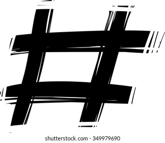 Hashtag icon