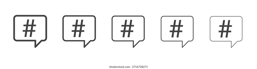 Diseño de icono de etiqueta, logotipo, App, interfaz de usuario. Ilustración vectorial, EPS