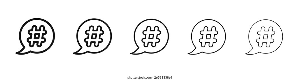Logotipo de conjunto de ilustración plana de icono de etiqueta