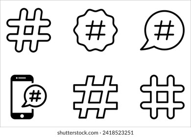 Icono de etiqueta conjunto ilustración vectorial. signo de etiqueta y símbolo de fondo blanco