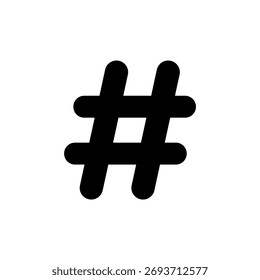 Diseño de ilustración plana de Vector de silueta de icono de etiqueta.