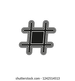 Hashtag icon. Simple element illustration. Hashtag symbol design from Social Media Marketing collection. Can be used in web and mobile
