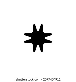 Hashtag icon. Simple style social media poster background symbol. Social media agency logo design element. Hashtag social media manager t-shirt printing. Vector for sticker.