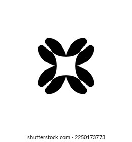 Hashtag icon. Simple style social media agency poster background symbol. Hashtag brand logo design element. Hashtag t-shirt printing. Vector for sticker.