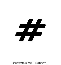 Símbolo de icono de etiqueta vector en fondo blanco
