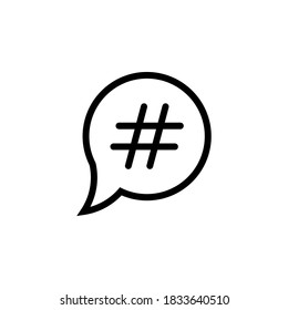 Símbolo de icono de etiqueta vector en fondo blanco