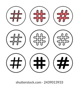 Ilustración vectorial de icono de etiqueta. símbolo y signo de etiqueta