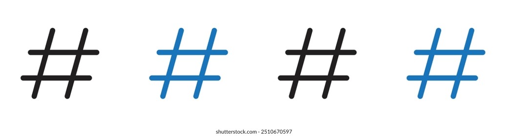 Esquema del conjunto de Vectores del icono de etiqueta