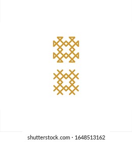 hashtag logo elegant line art 
