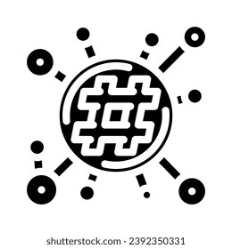 hashtag marketing social media glyph icon vector. hashtag marketing social media sign. isolated symbol illustration