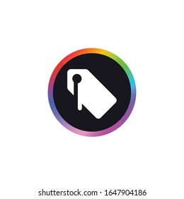 Hashtag - Modern Button Icon