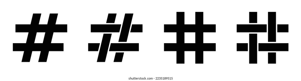 Ilustración vectorial del conjunto de etiquetas