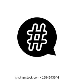 Hashtag Symbol Logo Icon Vector - Vector