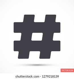 hashtag  vector icon 10 eps