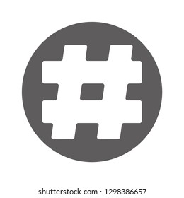 hashtag  vector icon 10 eps