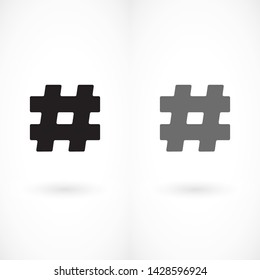 hashtag  vector icon 10 eps 