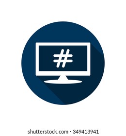 Hashtags icon