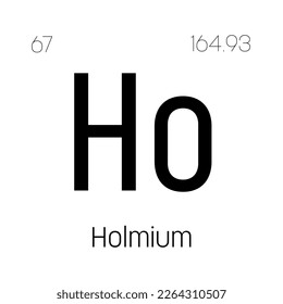 Hassium, Hs, periodic table element with name, symbol, atomic number and weight. Synthetic element with no known commercial or industrial uses, but has been used in scientific research.