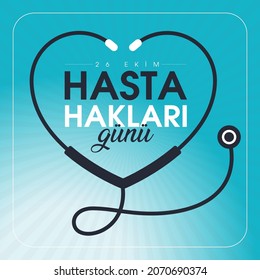 Hasta Haklari Gunu Translation: Patient Rights Day