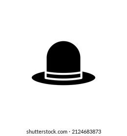 Hat, Accessory, Fashion Solid Icon Design Concept For Web And UI, Simple Icon Suitable for Any Purposes.