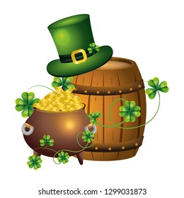 Set St Patricks Day Symbols Vector Stock Vector (Royalty Free) 173232521