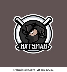 Hut Baseball Charakter Maskottchen Logo
