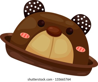  hat bear vector