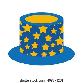 hat birthday isolated icon vector illustration design