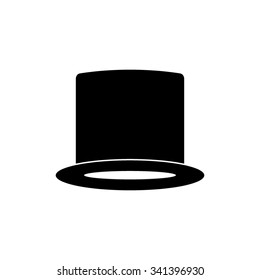 hat  - black vector icon