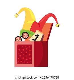 hat calendar in the box april fools