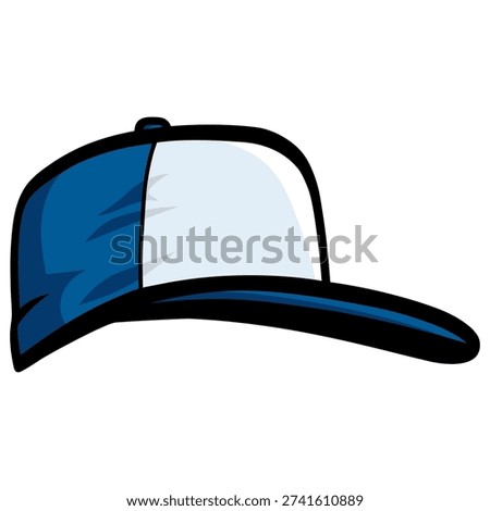 Hat Cap Backwards Illustration Vector