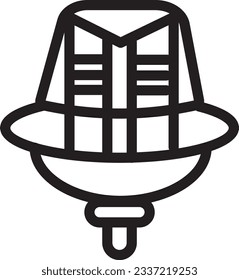 Hat Cap Fashion Outline Icon