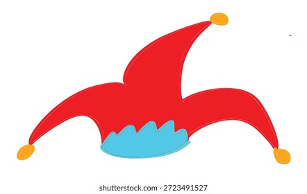 Chapéu boné símbolo vermelho rosa azul dourado amarelo cor laranja objeto ícone feliz purim dia carnaval homem mulher crianças menino menina engraçado desfrutar feliz aniversário judeu palhaço oração fantasia feliz purim dia chapéu