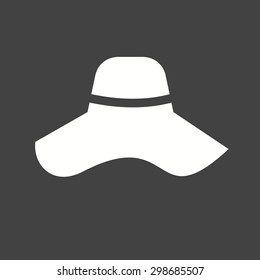 Hat, cap, style icon vector image. Can also be used for summer, recreation and fun. Suitable for use on mobile apps, web apps and print media.