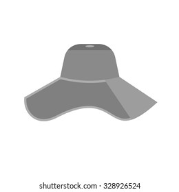 Hat, cap, style icon vector image. Can also be used for summer, recreation and fun. Suitable for use on mobile apps, web apps and print media.