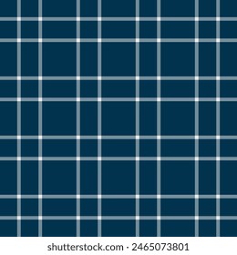 Hat check seamless tartan, content background plaid textile. Everyday pattern texture fabric vector in cyan and light slate gray color.