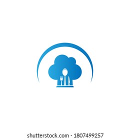 Hat chef icon logo vector